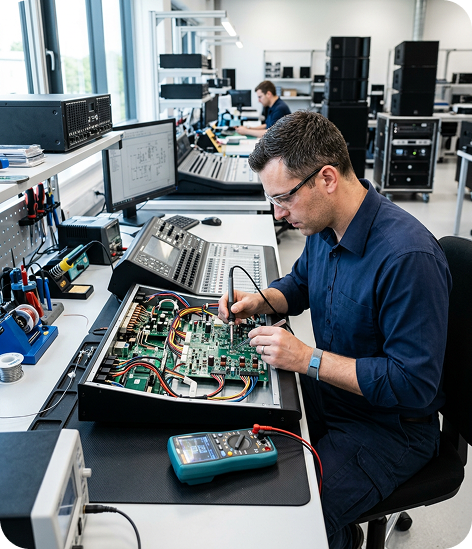 elektrotechnik pre výrobu audio zariadení - MediaTech kariéra