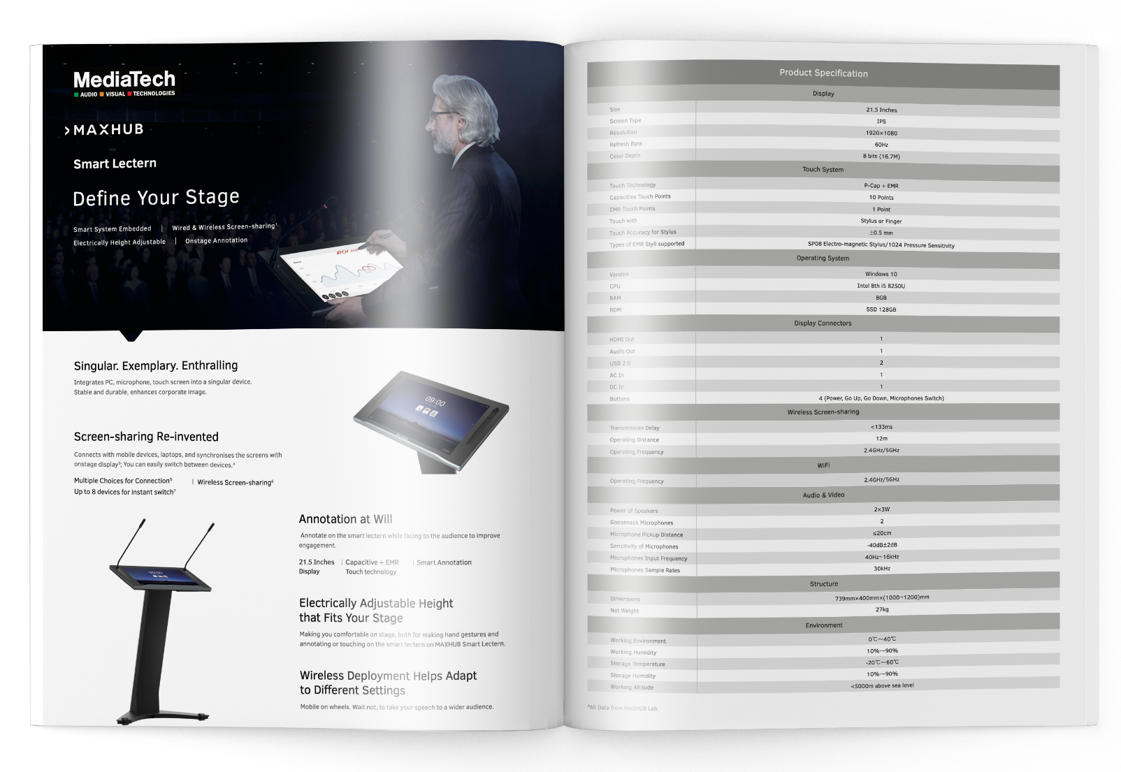 mockup datasheet